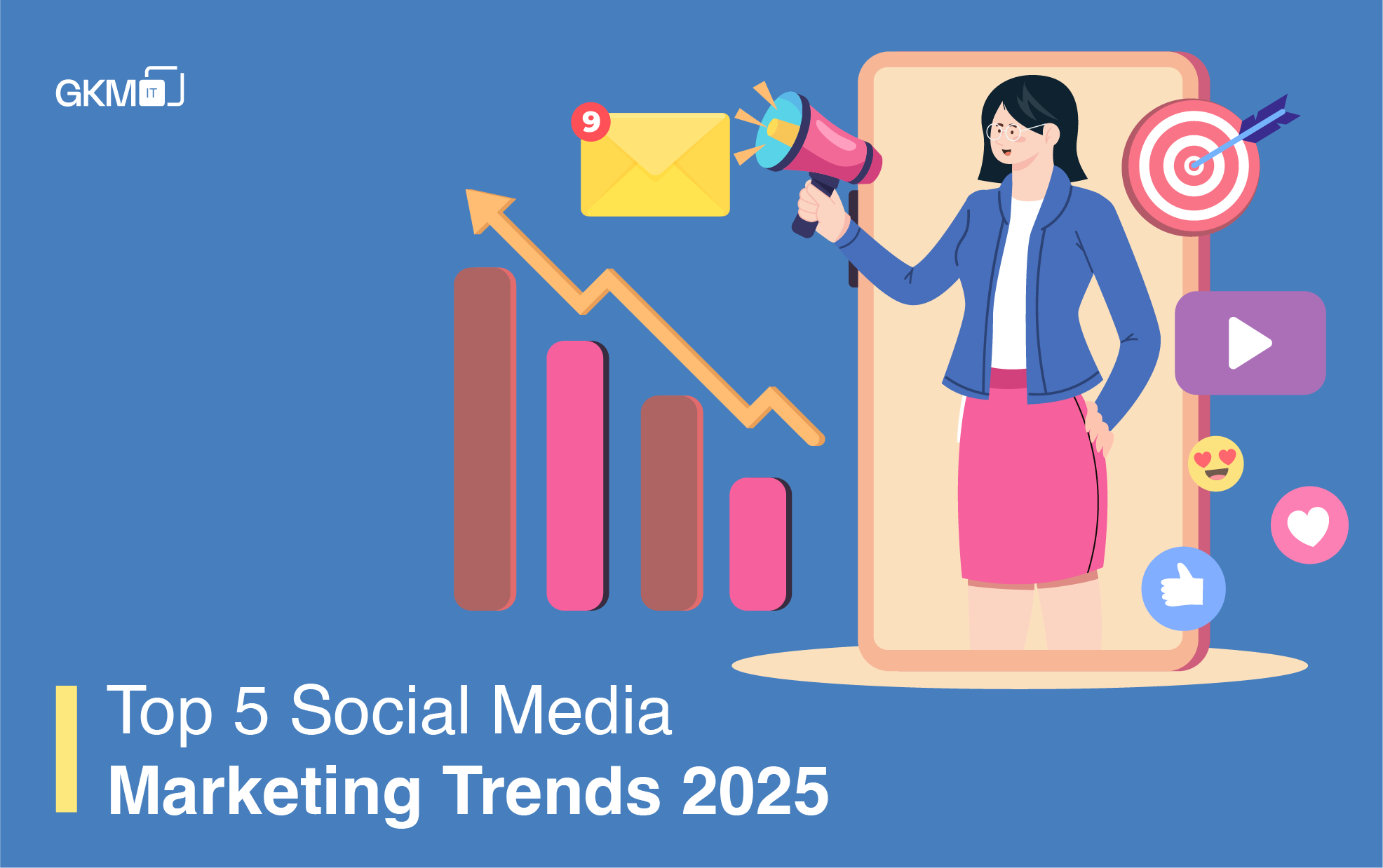 Top 5 Social Media Marketing Trends 2025 | GKM IT