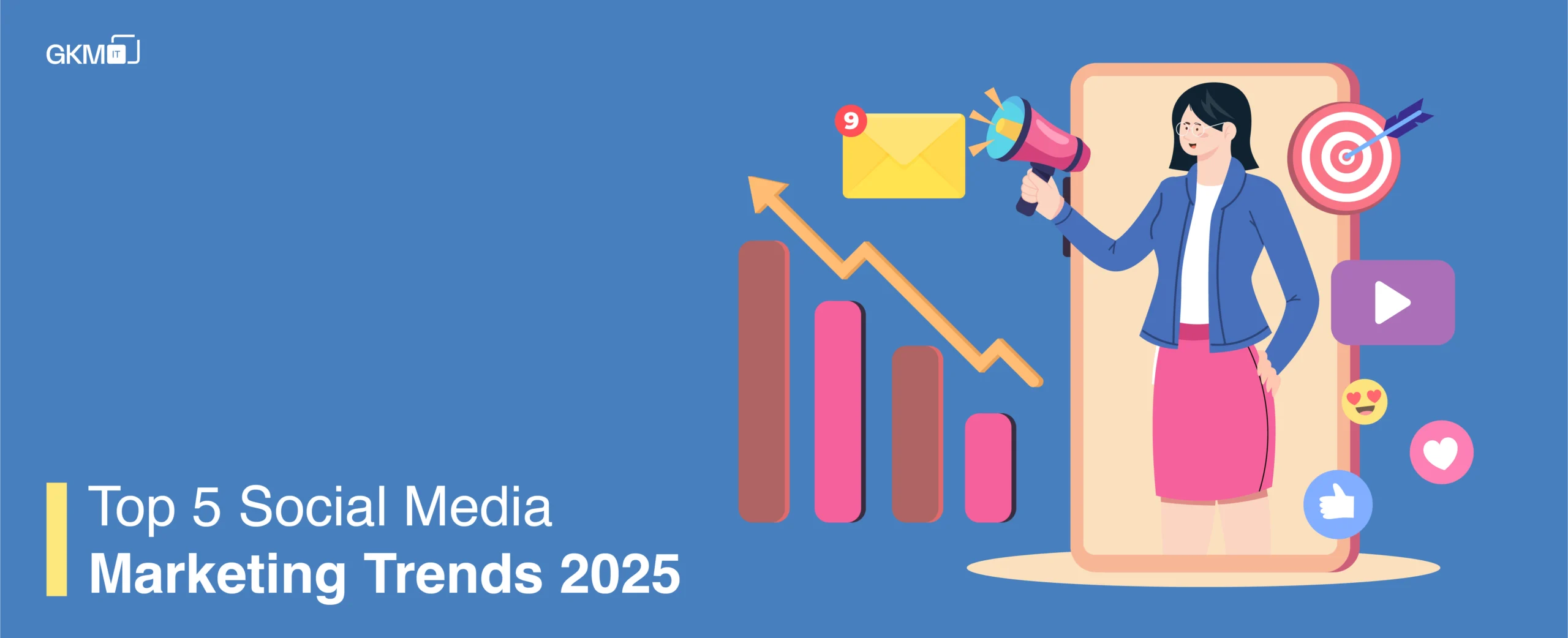 Top 5 Social Media Marketing Trends 2025 Gkm It